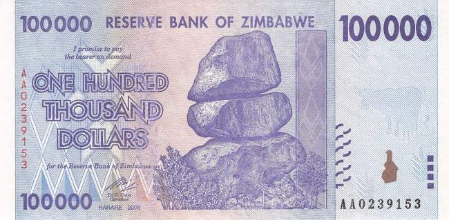 100000 Dollar 2008